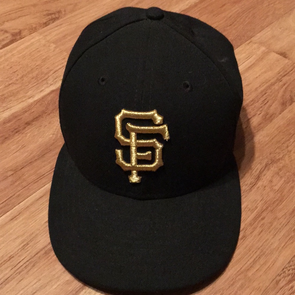 San Francisco giants gold ball cap